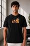 Unisex Oversize Embroidered Avatar Zuko Firebender Design 100% Cotton T-Shirt