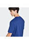 تي شيرت رجالي من Essentials Small Logo Single Jersey باللون الأزرق الداكن JF1093 - 6