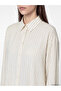 Lcw Modest White Striped Women's Shirt - 3