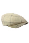 Men's Linen 8-Piece Peaky Blinders Cap - British Style Summer Hat - 8
