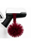Vehicle Convoy Ornament Tulle Pompom Claret Red 50 Pieces - 2