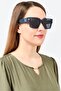 Women SJC108V Square Sunglasses, Navy - 2