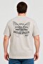Men Crew Neck Short Sleeve Graphic Print T-Shirt, Grey - 4