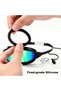 Two Pairs Children Swimming Goggles Anti-Fog UV Protection Wide Clear Field of Vision Leak-Proof for Boys Girls Ages 3-14 - 4