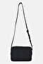 Women Brand Logo Cross Body Bag, Black - 4