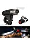 USB rechargeable LED bicycle light, bicycle front light + tail light set