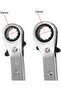 Reversible ratchet wrench, 10mm x 12mm offset double socket, Cr-V - 2
