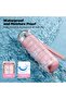 Waterproof Weekly Stackable Aluminum Alloy Pill Organizer Box (pink). - 6