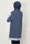 Shirt Collar Sweatshirt Tunic 46714 - 4