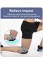 Grey Size L Wrestling & Volleyball Knee Pads - Impact-Resistant Soft Sports Guards for Dance, Snowboard & Gym - 2