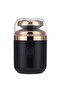 Portable mini electric shaver for men, USB interface, motor speed up to 6600 rpm - Black