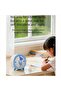 60-minute visual timer, a time management tool, a 60-minute kitchen timer, and an ultra-quiet reminder alarm clock (round blue). - 3