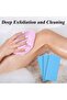 A set of 3 extra-long exfoliating bath towels or loofah deep-cleansing bath towels, suitable for both men and women. - 3