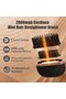 Rechargeable Cordless Mini Hair Straightener (black), 3-temp portable flat iron for travel & camping. - 5