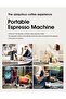 Wireless portable electric coffee maker with USB-C port, self-heating, rechargeable, suitable for travel, camping, RVs, home, office, etc. (white) - 5
