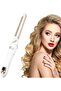 28mm Automatic Rotating Hair Curler White Fast Heating Long-Lasting Wave Wand