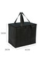 35L Insulated Cooler Bag, Large Capacity Zippered Opening, Wide Shoulder Strap, Food Storage on the Beach, Fishing, Hiking, Other Occasions, Grey - 2