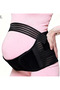 Adjustable maternity belly band, adjustable maternity waistband, elastic abdominal support belt, breathable (XL)