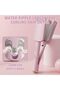 32mm Mermaid Curling Iron, V-Shaped Deepened Plate Curvature, Fast Heating for Short & Long Hair Styles (Pink) - 2