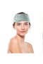 Two-piece multi-functional makeup hairband for girls, washable hairband, face wash, and body wash, green. - 2