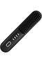 Multi-functional hair straightener comb, quick-heating hair straightening tool, rechargeable hair straightener (black)
