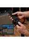 Adjustable Guitar Strap with Pick Pouch, Braided Leather Ends, 3 Pick Holders, and 1 Pair of Strap Clips for Electric and Western Guitars - 2