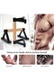 Wooden Parallette Push-Up Bars, Solid Wood Handstand Bars with Sturdy Metal Bracket, 500 Lbs Support Gym Fitness Calisthenics Equipment - 4