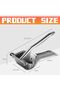 This manual citrus juicer, made of 304 stainless steel, is perfect for lemons and oranges and is ideal for the kitchen. - 5