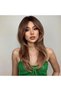 Women's Wig 60cm – Brown/Light Brown – Washable, Combable, Heat Resistant up to 150°C – Adjustable Size – High-Quality Synthetic Fiber - 4
