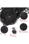 Synthetic hair extensions with fine curls, suitable for ponytails - clip-on hair extensions for women and girls. - 2
