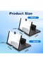 Screen Magnifier Edition 3D HD Projection Magnifier for Mobile Phones Movies Videos Games Foldable Stand All Mobile Phones Black 10 inch - 3