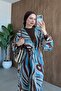 باريو طويل مزخرف باللون الفيروزي - 2