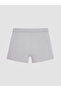 Gray Cotton Flexible Men's Boxer Briefs 5-Pack - 7