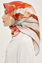 Special Nostalgia Series Twill Silk Scarf 8958-04 - 3