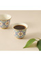 Mosaica 6-Piece Bone China Kahwa Cup Set - 80 ml - 3
