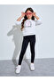 Girls Pack of 2 - Black Cotton Leggings - 3