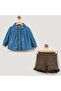 Girls' Embroidered Set for Ages 1-4 - 2