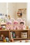 Nansi Soft Plush Figure Doll - 17 cm Decorative Sleeping Companion Toy with Ribbon Costume and Pacifier - 5