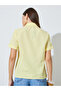 Yellow Checked Short Sleeves Regular Shirt - 4