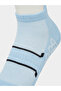 Pack of 3 - Contrast Detail Ribbed Cuff Ankle Socks - 3