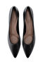 Solid Pointed Toe Block Heel Shoes
