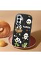 Samsung Galaxy A16 Compatible Case Camera Protector Black Silicone Couple Phone Case Panda Pattern - 2