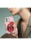Realme 12 Lite Compatible Case Camera Protector Black Silicone Couple Phone Case Girl Patterned - 5