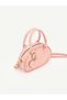 Pink Shk 339 Faux Leather, Zippered, Trok, Heart Charm Detailed, Women's Hand, Arm and Shoulder Bag - 3