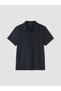 Lcw Comfort Navy Blue Polo Neck Soft Touch Women's T-Shirt - 5