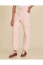 Senior Girls Pink Wide Leg Pants With Pocket