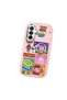 Pink Silicone Case with Shock-Absorbing Camera Protections Compatible with Samsung Galaxy A26 - 3