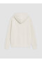 Xside Ecru Hooded Men's Knitwear Sweater - 6