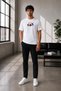 Unisex Oversize Embroidered Triple Spider-Man Design 100% Cotton T-Shirt - 2
