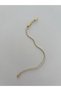 Special Series Xp Minimal Zircon Stone Waterway Gold Color Bracelet - 7